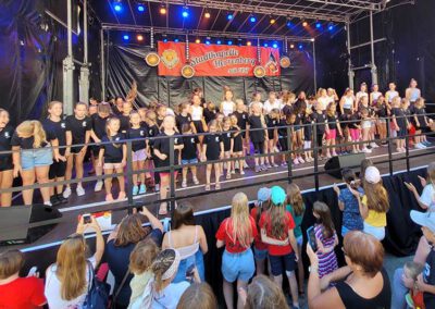 Auftritt der SF Kayh Tanzsportgruppen mit Kindern und Showtanz in Herrenberg